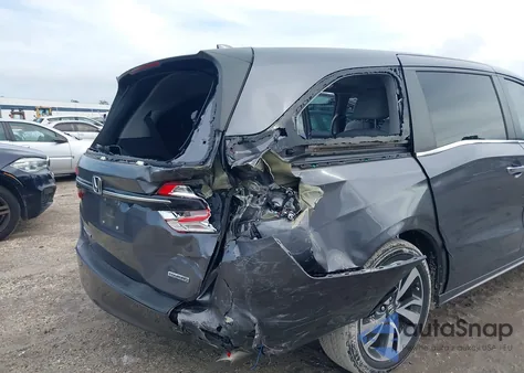 2023 Honda Odyssey Touring из США, поврежденный, VIN 5FNRL6H83PB015258